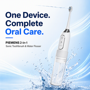 Mejor <span class=keywords><strong>Precio</strong></span>, Cepillo de Dientes y Irrigador Bucal 2 en 1, Inalámbrico, Alimentado por USB, para Exteriores y Autocaravanas, 3 Modos, Portátil, de Plástico para el Hogar - Product Image 5