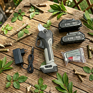 Heavy Duty Garden Clippers Set UY28A Includes Hex Key, Whetstone & Plastic Case