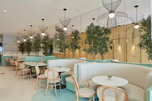 <span class=keywords><strong>Set</strong></span> da pranzo ristorante moderno Coffee Shop tavolo e sedia <span class=keywords><strong>Set</strong></span> mezzo tondo elegante divano ristorante - Product Image 3