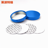 Bouchon à vis en fer blanc de 53 mm de qualité alimentaire, écologique, épaisseur 0,21 mm, pour bouteilles et bocaux à col vissé à usage pharmaceutique, usine du Jiangsu