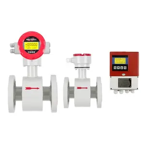 Holykell China supplier dn80 ip65 split type liquid electromagnetic flow meter brands