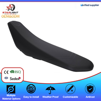 Housse de siège XGS antidérapante en cuir souple pour moto électrique Surron Ultrabee/Sur Ron Ultrabee