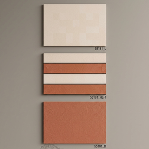 Vistaar 18x12 300x450mm Carreaux muraux en céramique brillante Design en marbre de granit indien pour les carreaux émaillés décoratifs en porcelaine d'intérieur - Product Image 1