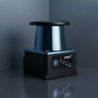 Sertifikat CE 2D TOF Laser Lidar PNP NPN Pengukur Jarak Data Jarak Panduan Robot Bergerak Navigasi Penghindaran Rintangan Lidar