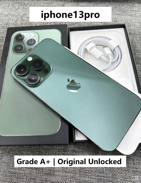 A+Grade Original Used iPhone 13 Pro 6.1 Unlocked 128/256GB Full Colors Wholesale