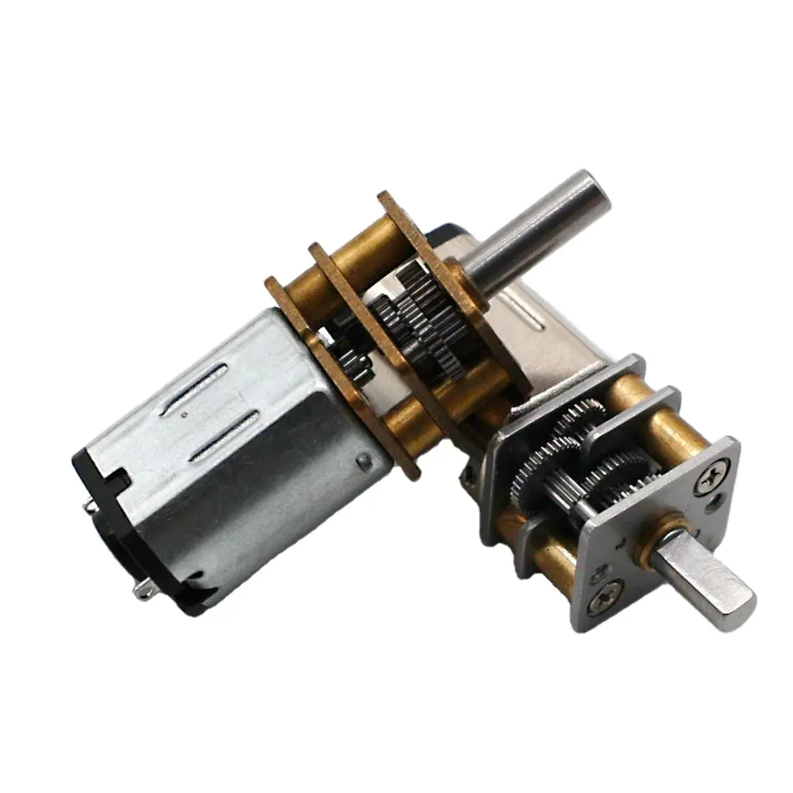 Dc 6V 100Rpm Snelheidsreductie Motor N20 3Mm As Mini Metalen Tandwielmotor Met Volledig Metalen Versnellingsbak Micro-Elektromotor Voor Diy