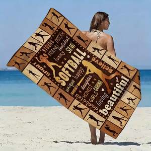 Poncho à capuche en microfibre à séchage rapide, motif <span class=keywords><strong>bande</strong></span> de film imprimé sur mesure, serviette de plage pour surf et plongée, idéal pour l'échange de vêtements, vente en gros - Product Image 1