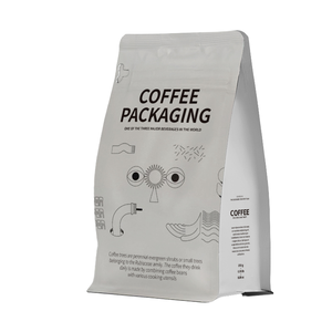 New Arrival 4Oz 12Oz 16Oz 5Lb Custom Flat Bottom Coffee <b>Bags</b> Clear Al Foil Pouches For Coffee Tea <b>Cookie</b> Pet Food <b>Bags</b> - Product Image 1