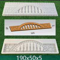 Panneaux muraux 3D en plastique en gros pour extérieur, moules durables en béton préfabriqué pour clôtures et plaques murales en ciment