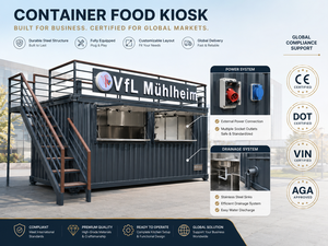 Restaurant conteneur maritime modifié 20ft 40ft avec équipement de cuisine, très demandé en Chine - Product Image 3