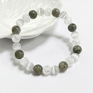 Pulsera de Piedra Natural con Cuentas de Vidrio Coloridas, Estimulante de la Confianza, Servicio de Exportación Global Innovador, Diseño Personalizado - Product Image 4
