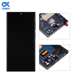 Móvil + Teléfono + LCD <span class=keywords><strong>original</strong></span> AMOLED S20 S21 S22 S23U pantalla táctil LCD para <span class=keywords><strong>Samsung</strong></span> <span class=keywords><strong>Galaxy</strong></span> S20 S21 + S22 + S23U pantalla LCD con marco