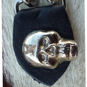 High Quality Keven Impex Skull <b>Chain</b> Leather Vest <b>Extender</b>-Vintage Style Waterproof Low Price USA - Product Image 2