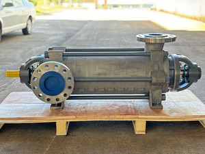 Bomba Centrífuga Multietapa Horizontal Eléctrica de Alta Presión, Compatible con OEM, Bomba de Presión para Agua Caliente - Product Image 1