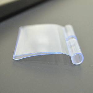Portaprecios de PVC Transparente para Supermercado, con Gancho en Forma de Arco, para Exhibición de Precios y Datos - Product Image 5