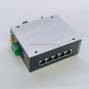 Fanless Industrial <b>Ethernet</b> <b>Switch</b> 5-Port 10/100/1000Mbps Aluminum Alloy Housing Unmanaged <b>Switch</b> in Good Price - Product Image 1