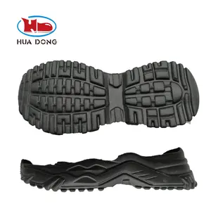 Suola esperto HuaDong gomma all'aperto da uomo EVA formale scarpa Tpr gomma liquida scarpe basse suola per le donne
