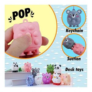 Porte-clés Fidget Toy de style interrupteur tactile avancé avec son de clic satisfaisant pour le soulagement de l'anxiété et l'amélioration de la concentration chez les personnes atteintes de TDAH - Product Image 5