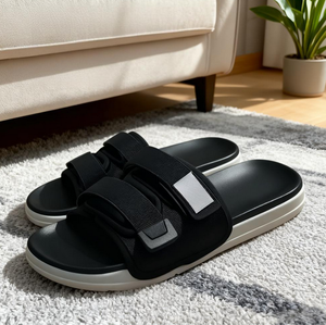 Summer Waterproof <b>Height</b>-<b>Increasing</b> Non-Slip Mesh Upper Rubber Sole Couple Beach Sandals - Product Image 3