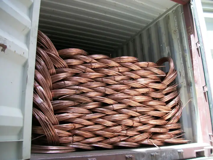 Metal Copper Wire Scrap/Support Inspection and Have a Large Stock