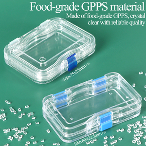 SUNSHING - Caja de Exhibición Transparente de Plástico Resistente a los Golpes con Película de PU para Protección de Medallas Dentales, Caja para Relojes, Caja con Membrana Protectora - Product Image 5