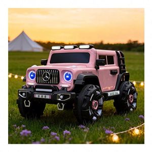 Auto Eléctrico para Niños, Quad con Motor 390, Gran Tracción, Luz LED Ambiental, Cabina Espaciosa, Reproductor de Música MP3, PVC Seguro - Product Image 1