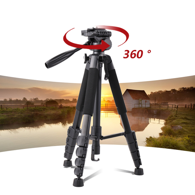 DM67 Mini Tripod for Vlogging Flexible Aluminum Alloy with Phone Clip & Remote Control for Camera Phones