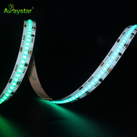 Bande LED COB haute densité 896 LED/m RGBW 4-en-1 12 mm DC24V, ruban LED à pixels couleur rêve