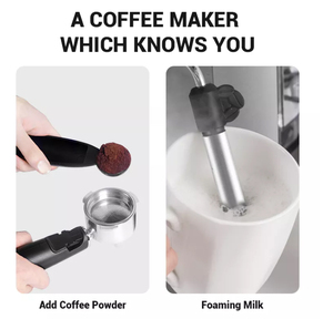 Máquina de café espressco de fábrica 950W 20Bar con tanque de agua de 1.5L Para Caramelo <span class=keywords><strong>macchiato</strong></span> capuchino <span class=keywords><strong>latte</strong></span> Mocha máquina de café con hielo - Product Image 4