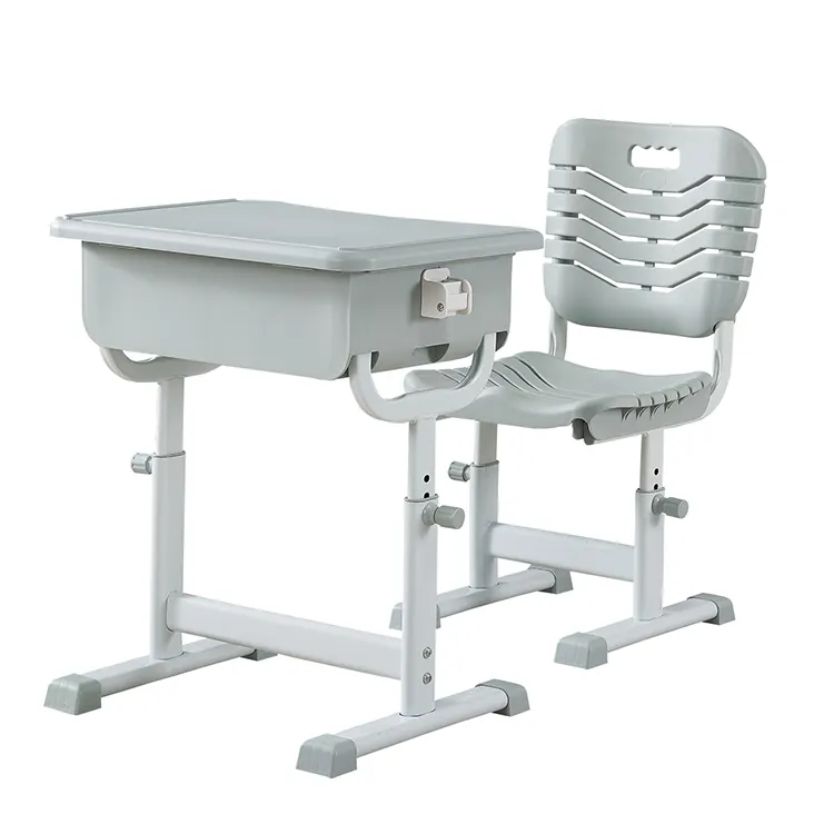 Scuola popolare ergonomico personalizzabile colori PP materiale studente sedia e scrivania