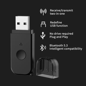 2023 HG Diskon Besar 4-In-1 Adaptor <span class=keywords><strong>Bluetooth</strong></span> Usb Nirkabel BT5.3 Pemancar Penerima Audio <span class=keywords><strong>Bluetooth</strong></span> untuk TV - Product Image 5