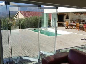 Tianjing — fenêtre coulissante sans cadre, verre de sécurité, repliable - Product Image 5