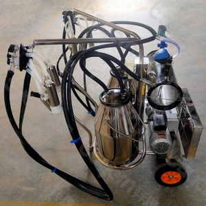 เครื่องรีดนมแบบลูกสูบ 25 ลิตร 50 ลิตร ปั๊มสุญญากาศ รุ่นประสิทธิภาพสูง แบบถังเดี่ยวและถังคู่ สำหรับรีดนมวัวและแกะ - Product Image 3