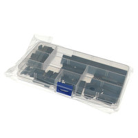 Connecteur femelle à une rangée, boîtier 2,54 mm, kit combiné pour carte, 120 pièces, 4/6/8/10/12/16/20/40 broches