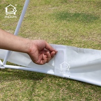 Tenda Kemah, untuk pesta, berkemah, rumah kaca, tenda kubah igloo taman, bening transparan, mewah, 2.9m 3.6m