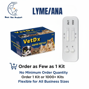 Pruebas Rápidas Caninas para la Enfermedad de Lyme (Borrelia), Kit de Autodiagnóstico de Anticuerpos (Lyme Ab), Tira Reactiva Rápida para Perros - Product Image 2