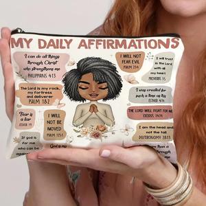 Bolsa de cosméticos Organizador de maquillaje Bolsa de herramientas Lindo regalo personalizado ecológico para mujeres - Product Image 5