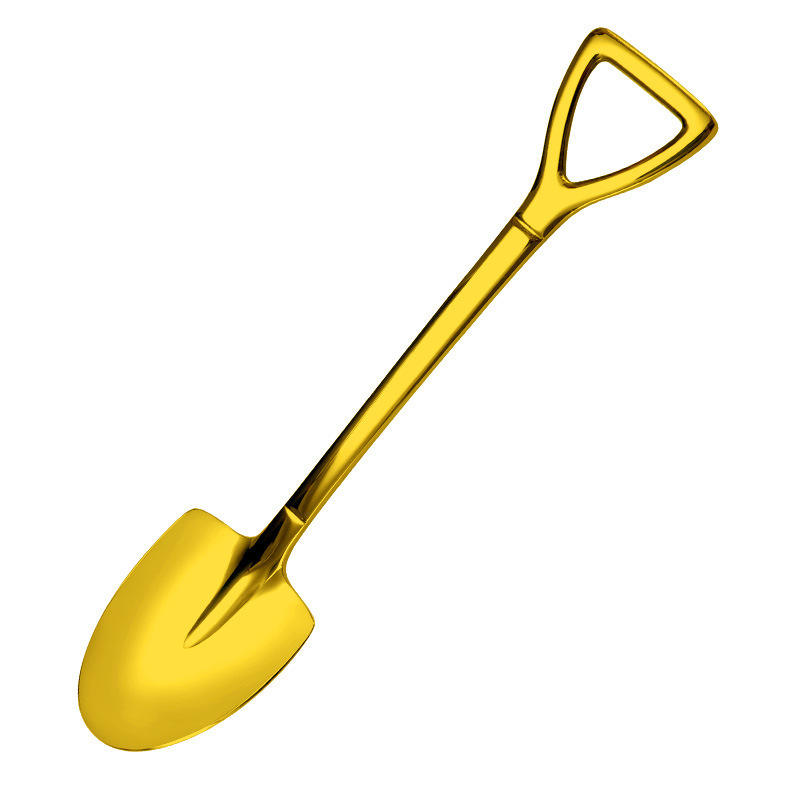 Spatule pointue à roue en tissu argenté 410