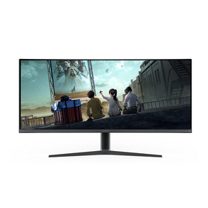 Monitor144hz โค้ง34นิ้วจอภาพสำหรับเล่นเกมขนาด27นิ้วสำหรับพีซีหน้าจอคอมพิวเตอร์แบบโค้ง4K - Product Image 2
