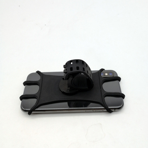 360 Rotation Réglable Silicone Moteur Vélo de Montagne Support <span class=keywords><strong>Smartphone</strong></span> Support de Téléphone Portable - Product Image 4
