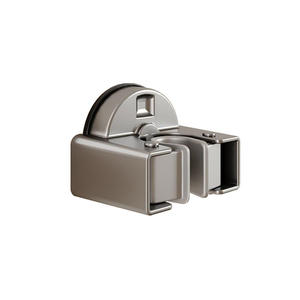 Support mural rectangulaire pour balai Blue Vine, sans perçage, pour porte de salle de bain, avec finition thermolaquée - Product Image 2