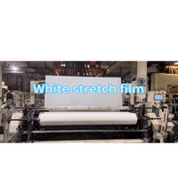 Roll Jumbo Film Peregangan LLDPE Tahan Lama dan Lembut dengan Proses Casting, Daya Regang hingga 500%, Anti Lembab untuk Pembungkus Pallet
