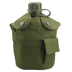 Bouteille d'eau isotherme en PE avec couvercle et tasse en aluminium sans BPA – Gourde de randonnée – Offre spéciale - Product Image 1