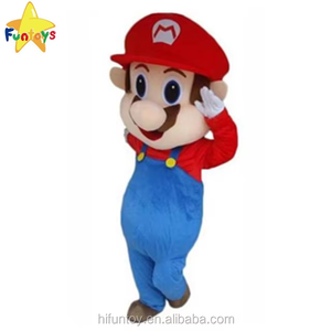 Costume de mascotte <span class=keywords><strong>Mario</strong></span> en peluche Funtoys CE pour Noël - Product Image 3