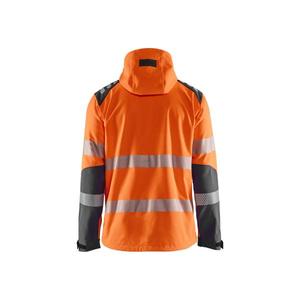 BLAKLADER - 449125135396XXL <b>Hi</b>-<b>Vis</b> Softshell <b>jacket</b> <b>Orange</b>/Mid grey - EAN 7330509767887 <b>HI</b>-<b>VIS</b> WORKWEAR - Product Image 2