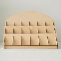 Étagère de présentation de vente au détail à plusieurs niveaux sur mesure, étagères de présentation pour foire artisanale, stand de présentation en bois pour marché fermier