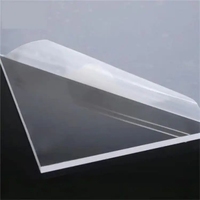 Plaques en acrylique coulé transparent 4 pieds x 8 pieds (1220x2440mm) épaisseur 3mm avec services de découpe et de moulage