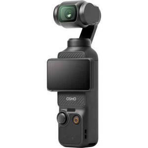 Cámara de Acción Pocket 3, Nueva, 100% Original, para Grabación de Vlogs, Seguimiento de Rostros/Objetos, PU/Goma, Negra - Product Image 1