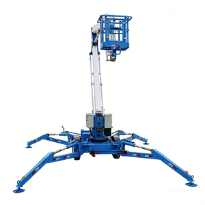 Plataforma Elevadora Eléctrica Remolcable de 16-24 m y 200 kg, Plataforma de Trabajo Aérea Compacta con Cesta - Product Image 1