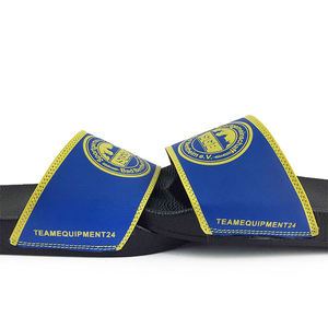 Greatslides Chaussures Pantoufles Femme, Pantoufles pour femmes <span class=keywords><strong>2023</strong></span>, Claquettes plates noires unisexes, Pantoufles personnalisées avec logo 3D - Product Image 4